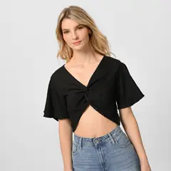 UNIVERSITY CLUB - Blusa Mujer Manga corta