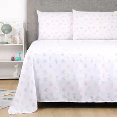 DISNEY - Juego de sábanas infantil Poliéster