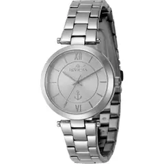 INVICTA - Reloj para Mujer Pf21020 . Reloj Análogo Acero inoxidable Plateado