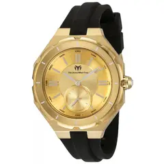 TECHNOMARINE - Reloj para Mujer Cruise . Reloj Análogo Silicona Negro
