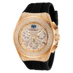 TECHNOMARINE - Reloj para Mujer Cruise . Reloj Análogo Silicona Negro