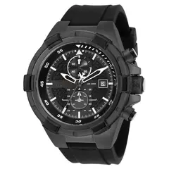 INVICTA - Reloj para Hombre Aviator . Reloj Análogo Silicona Negro