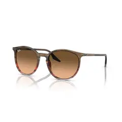 RAY BAN - Gafas De Sol Ray-Ban Striped Brown Gradient Red Bianco