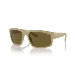 ARMANI EXCHANGE - Gafas De Sol Matte Beige Dark Brown