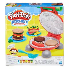PLAY DOH - Masas y Plastilinas Play-Doh Kitchen Creations Hamburguesa a la Parrilla