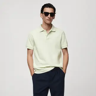 MANGO - Camiseta polo Hombre Manga corta