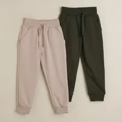YAMP - Pantalón Niño Pack de 2 unidades Jogger Tiro medio