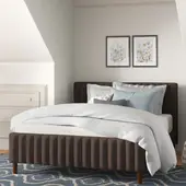 EKONOMODO - Colchón con Base Cama Queen Firmeza Media Ortopédico con Pillow Resortado 160 x 190 + Cabecero Combo