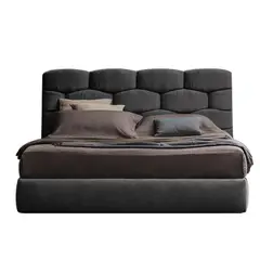EKONOMODO - Colchón con Base Cama Queen Firmeza Media Ortopédico con Pillow Resortado 160 x 190 + Cabecero Combo - 0% Interés a 3 Cuotas Pagando con tu CMR Banco Falabella