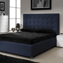 EKONOMODO - Colchón con Base Cama Queen Firmeza Media Ortopédico con Pillow Resortado 160 x 190 + Cabecero Combo - 0% Interés a 3 Cuotas Pagando con tu CMR Banco Falabella