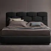 EKONOMODO - Colchón con Base Cama Queen Firmeza Media Ortopédico con Pillow Resortado 160 x 190 + Cabecero Combo