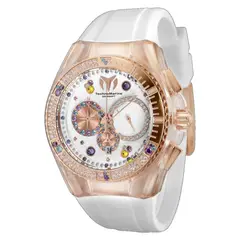 TECHNOMARINE - Reloj para Mujer Cruise . Reloj Análogo Silicona Blanco