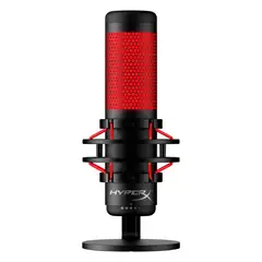 HYPERX - Microfono Quadcast USB Negro y Rojo (4P5P6AA)