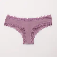 SYBILLA - Tanga Brasilera de Algodón Mujer
