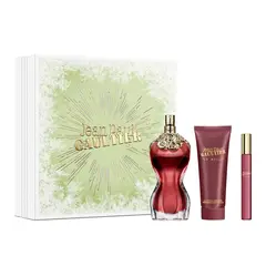 JEAN PAUL GAULTIER - Set de Perfume Mujer Incluye: Perfume 100 ml + Loción Corporal 75 ml + Eau de Parfum 10 ml