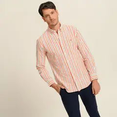 POLO RALPH LAUREN - Camisa Hombre de Rayas Manga larga de Algodón