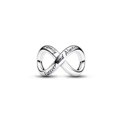 PANDORA - Charm Infinito Para Siempre Plata Esterlina