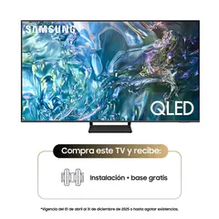 SAMSUNG - Televisor | 85 pulgadas QLED 4K HDR | QN85Q65DAKXZL
