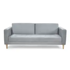 HOGAR VENECIA - Sofá Cama Moderno en Poliéster 3 Puestos Balve 205 x 86 x 87 cm Mica