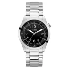 GUESS - Reloj Hombre MAX. Reloj Acero inoxidable Plateado GW0493G1