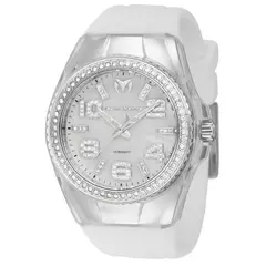 TECHNOMARINE - Reloj para Mujer Cruise . Reloj Análogo Silicona Blanco
