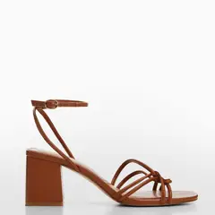 MANGO - Sandalias para Mujer con tacón Medio Luan 1