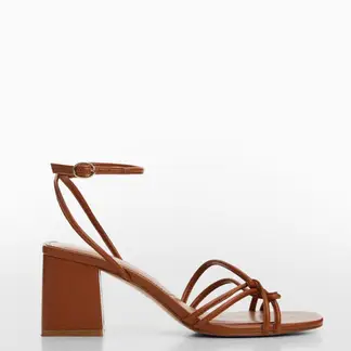 MANGO - Sandalias para Mujer con tacón Medio Luan 1