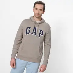 GAP - Hoodie Hombre con Estampado de Algodón