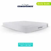 COMODISIMOS - Colchón Queen Firmeza Media Ortopédico Resortado Línea Access 160 x 190 cm Comodísimos