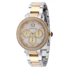 INVICTA - Reloj para Mujer Bolt . Reloj Análogo Acero inoxidable Plateado
