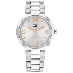 TOMMY HILFIGER - Reloj para Mujer 1782681 . Reloj Análogo Acero inoxidable Plateado