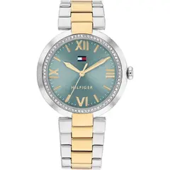 TOMMY HILFIGER - Reloj para Mujer 1782680 . Reloj Análogo Acero inoxidable Plateado