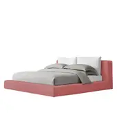 EKONOMODO - Colchón con Base Cama King Firmeza Media Ortopédico con Pillow Resortado 200 x 200 cm + Cabecero Combo