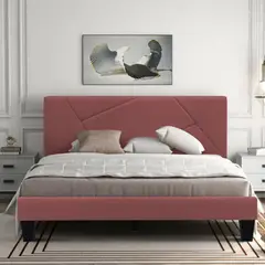 EKONOMODO - Colchón con Base Cama Semidoble Firmeza Media Ortopédico con Pillow Resortado 120 x 190 cm + Cabecero Combo - 0% Interés a 3 Cuotas Pagando con tu CMR Banco Falabella