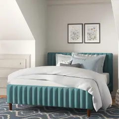 EKONOMODO - Colchón con Base Cama Doble Firmeza Media Ortopédico con Pillow Resortado 140 x 190 cm + Cabecero Combo - 0% Interés a 3 Cuotas Pagando con tu CMR Banco Falabella