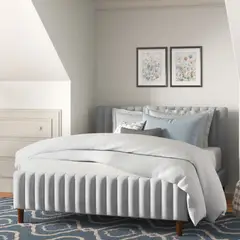 EKONOMODO - Colchón con Base Cama King Firmeza Media Ortopédico con Pillow Resortado 200 x 200 cm + Cabecero Combo - 0% Interés a 3 Cuotas Pagando con tu CMR Banco Falabella