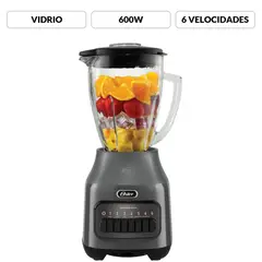 OSTER - Licuadora 600 W 6 velocidades