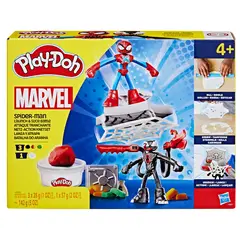 PLAY DOH - Set de Masa Moldeables Play-Doh: Marvel Spider-Man Lanza y Atrapa