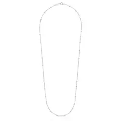 TOUS - Gargantilla de plata con bolas intercaladas 60 cm Basics