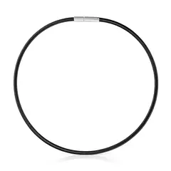 TOUS - Collar de acero IP negro 4 mm Mesh Tube