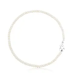 TOUS - Collar de perlas y plata Sweet Dolls