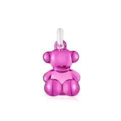 TOUS - Colgante oso de acero en color rosa Bold Bear