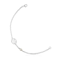 TOUS - Pulsera De Plata Con Perla Cultivada Camee