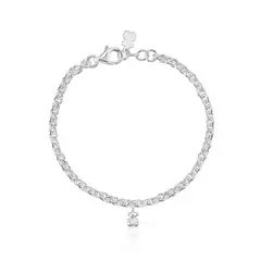TOUS - Pulsera cadena de plata Bold Bear