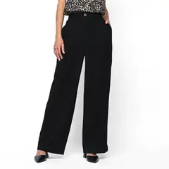 BASEMENT - Pantalón Recto Mujer Tiro alto