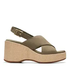 CLARKS - Sandalias para Mujer con tacón Medio Manon Wish