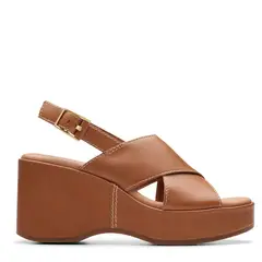 CLARKS - Sandalias para Mujer con tacón Medio Manon Wish - Zapatos Mujer