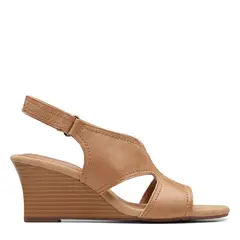 CLARKS - Sandalias para Mujer con tacón Terraplén Kyarra Aster