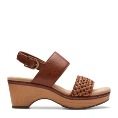 CLARKS - Sandalias para Mujer con tacón Medio Seannah Step