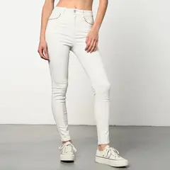 DENIMLAB - Jean Skinny Mujer Tiro medio